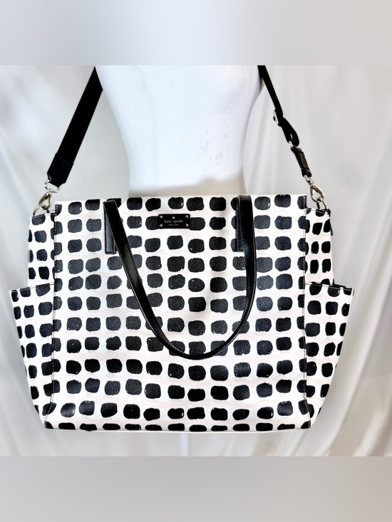 kate spade Handbags - Kate Spade Grove Street Kaylie Polka Dot Baby Diaper Bag 21” x 13" x 5.5"